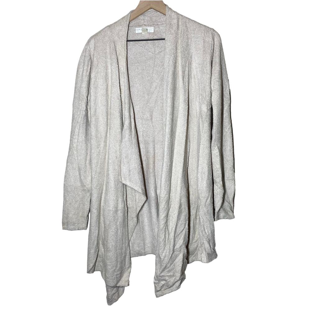 Barefoot Dreams Cozychic Lite Calypso Bamboo Cream Wrap Cardigan Size S/M